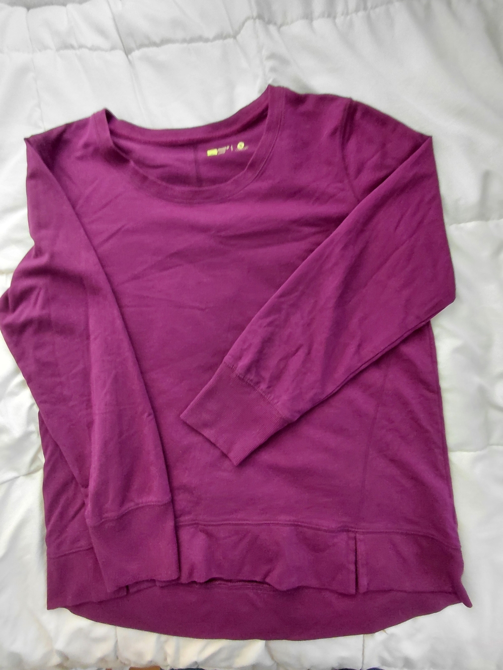 Xersion Women's Crewneck Sweater in Purple Sz L
